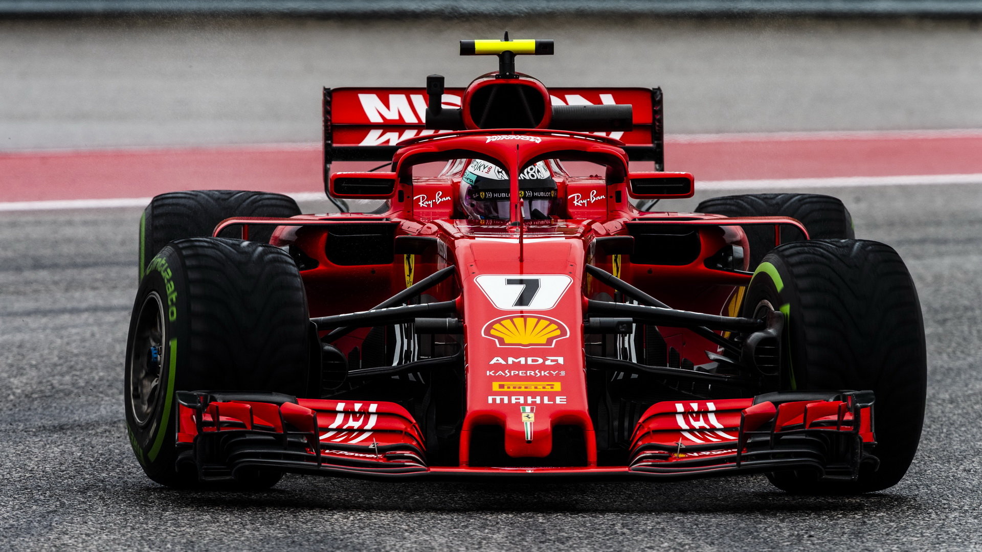 Kimi Räikkönen vítězstvím ve Velké ceně Spojených států 2018 ukázal, že je stále ve formě
