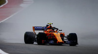 Stoffel Vandoorne v tréninku v Austinu