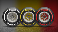 Pirelli připravilo pět stupňů tvrdosti, v rámci zjednodušení se během závodů ale budeme setkávat pouze se třemi barvami