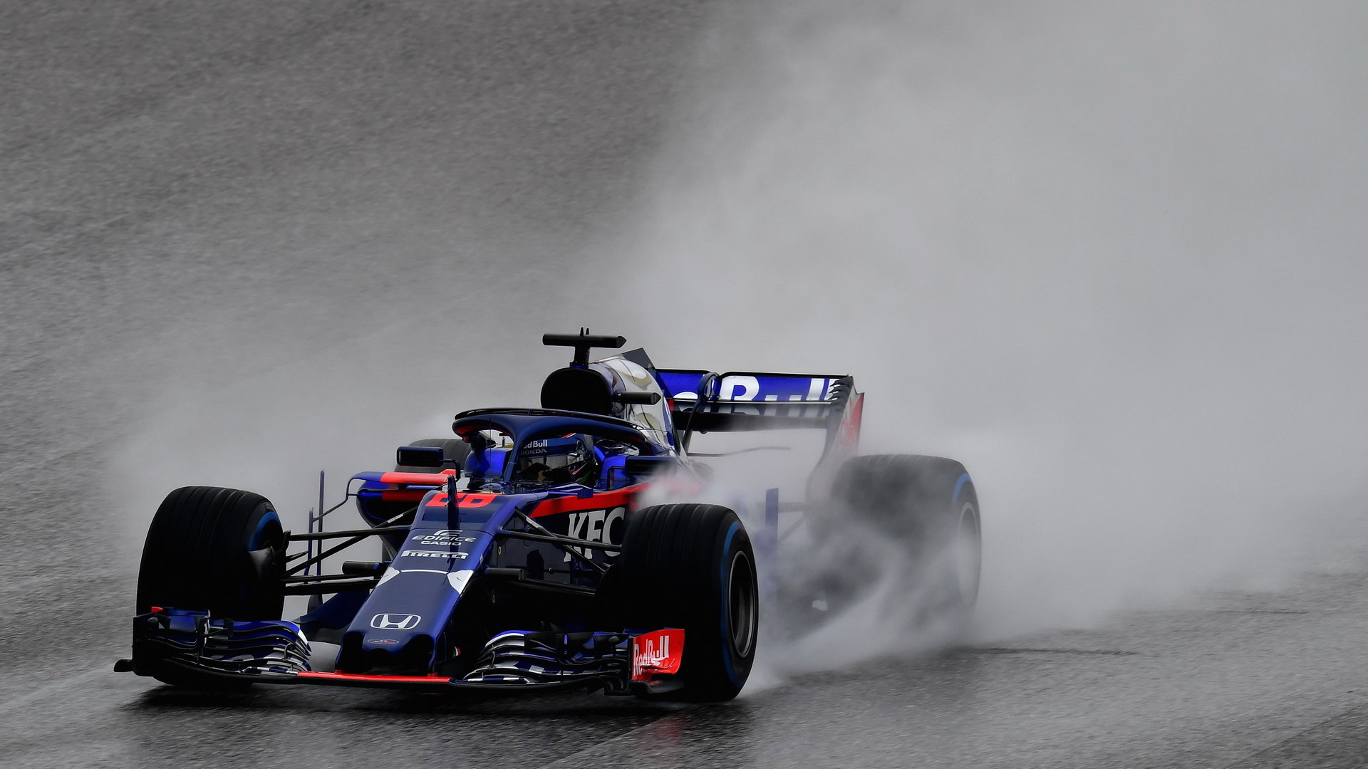 Brendon Hartley v tréninku v Austinu