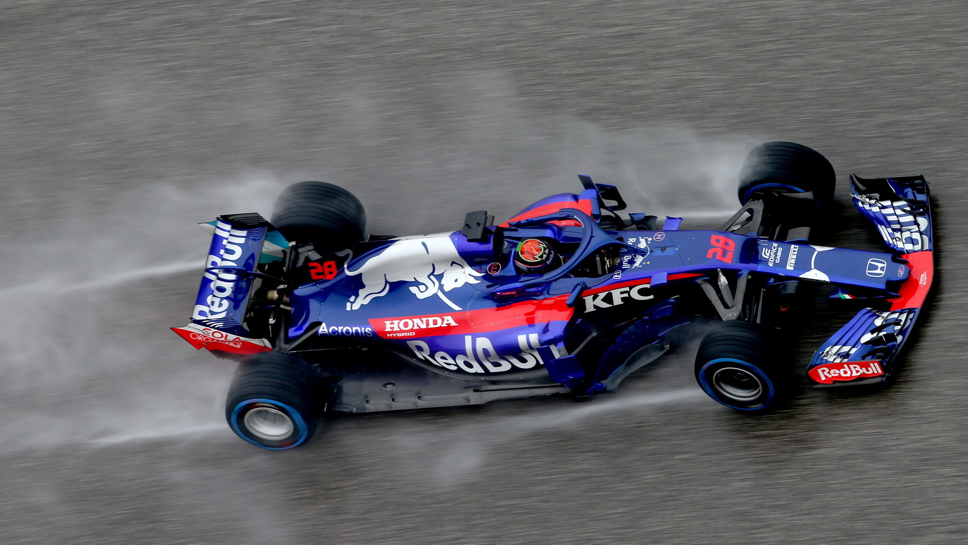 Brendon Hartley v tréninku v Austinu