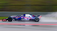 Pierre Gasly v tréninku v Austinu