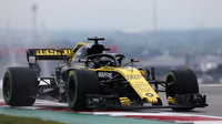 Nico Hülkenberg v tréninku v Austinu