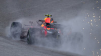 Max Verstappen v tréninku v Austinu