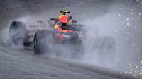 Max Verstappen v tréninku v Austinu