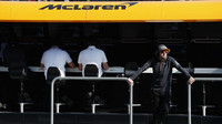 Fernando Alonso v tréninku v Mexiku