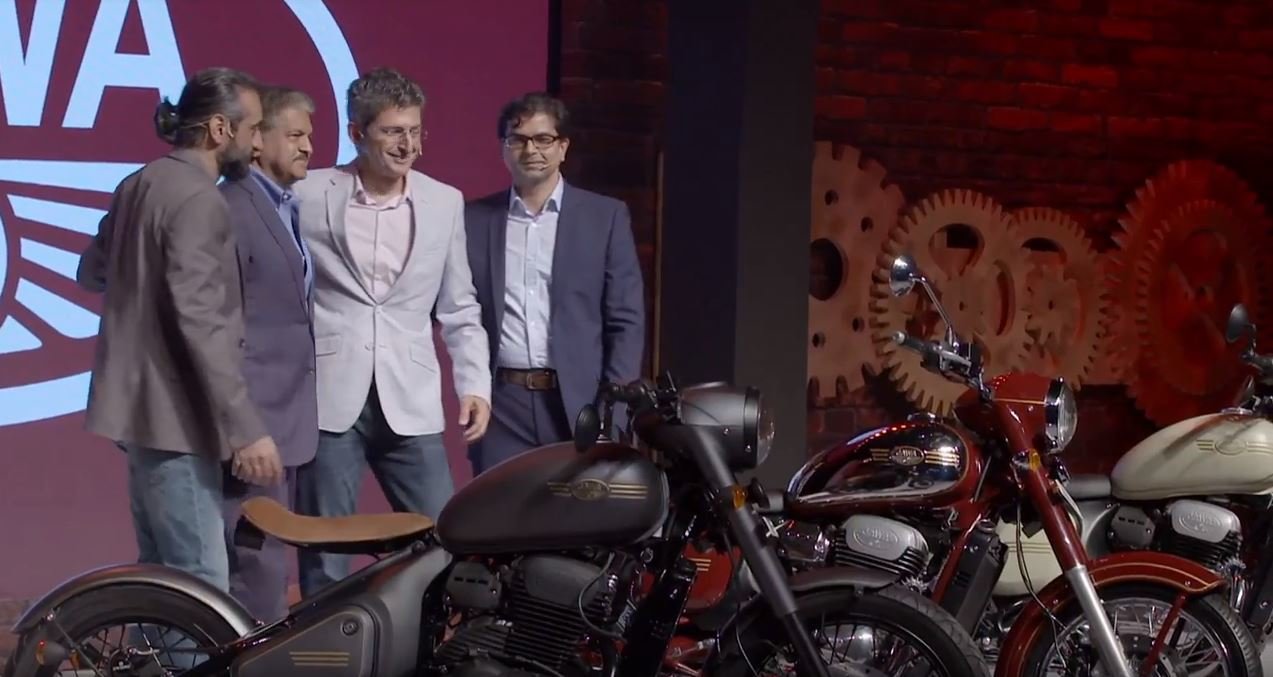 Prezentace nových motocyklů JAWA, které se již brzy objeví na indickém trhu