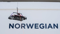 Paluba výletní lodi Norwegian Bliss nabídne mimo jiné i dvoupatrovou závodní trať pro motokáry