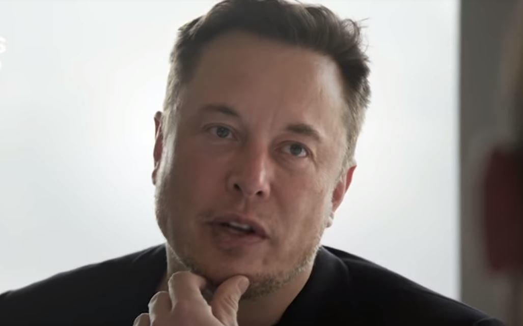Elon Musk během rozhovoru pro Axios