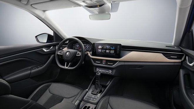 Interiér nového modelu Škoda Scala