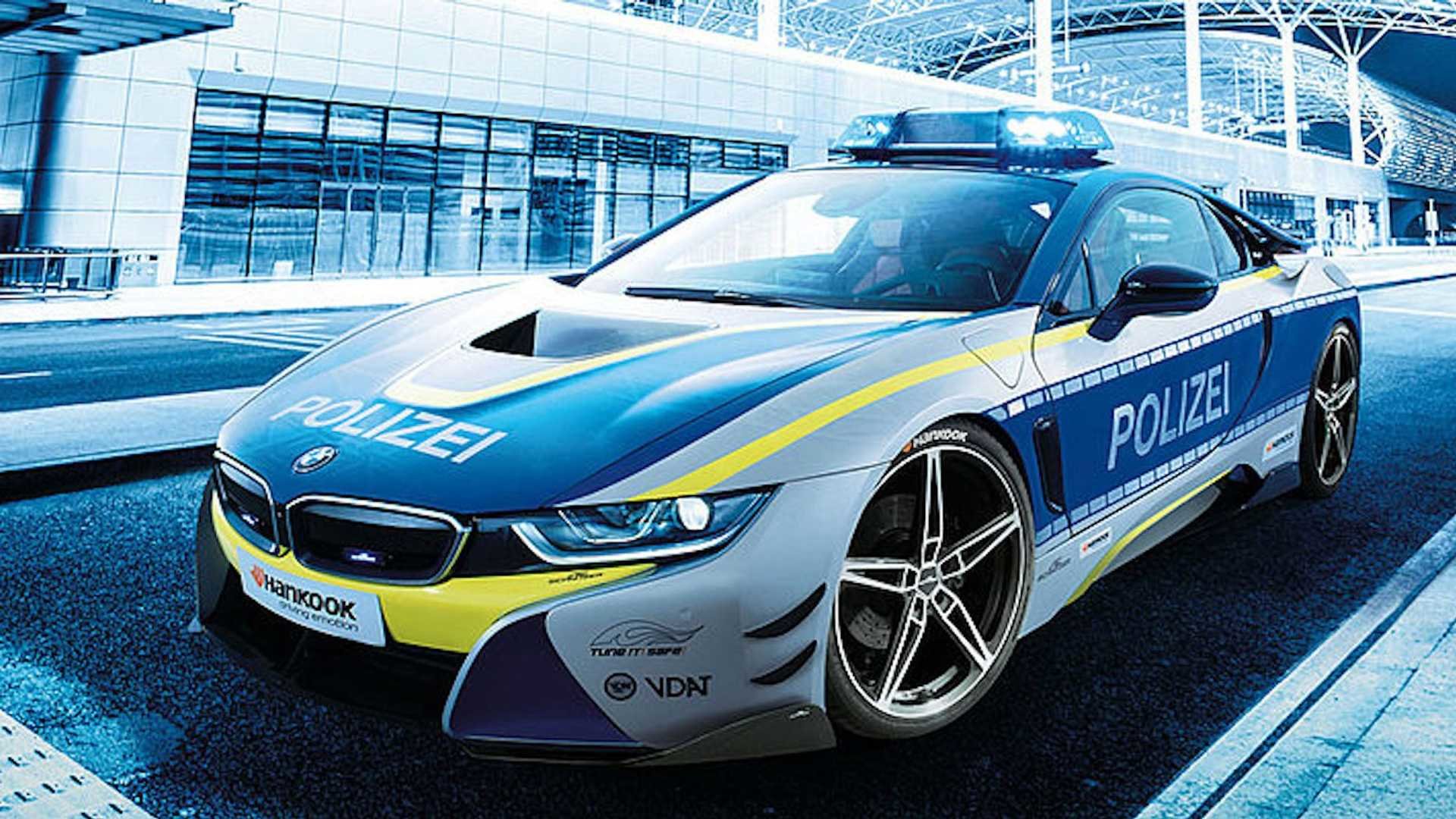 V rámci kampaně TUNE IT! SAFE! představila tuningová společnost AC Schnitzer policejní BMW i8