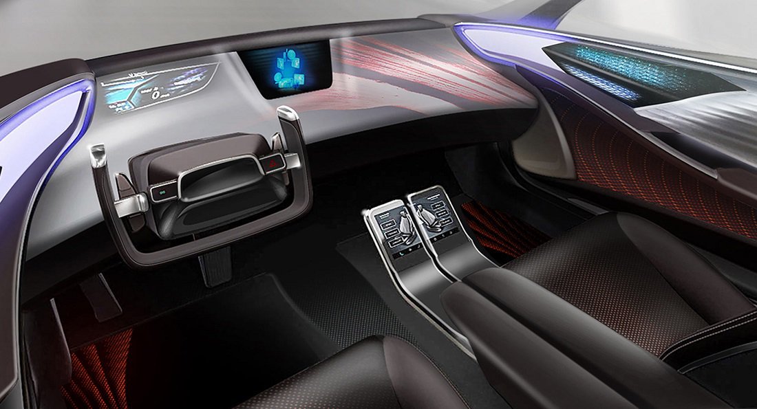 Toyota concept for autonomous vehicle