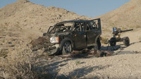 Starý Land Rover Discovery se stal obětí tanku M60 a bezzákluzového děla