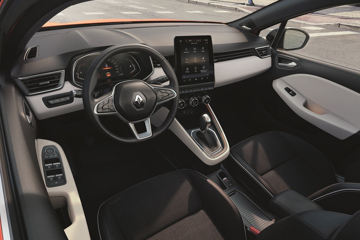 Interiér nového Renault Clio