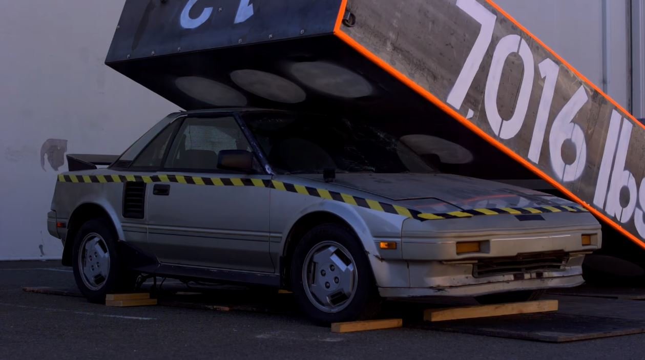 Zničená Toyota MR2 v pořadu Mythbusters Jr. se setkala s nevídanou odezvou