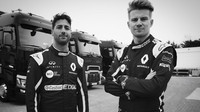 Daniel Ricciardo a Nico Hükenberg