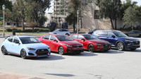 Záběry z testovacích jízd World Car Awards v Los Angeles