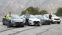 Záběry z testovacích jízd World Car Awards v Los Angeles
