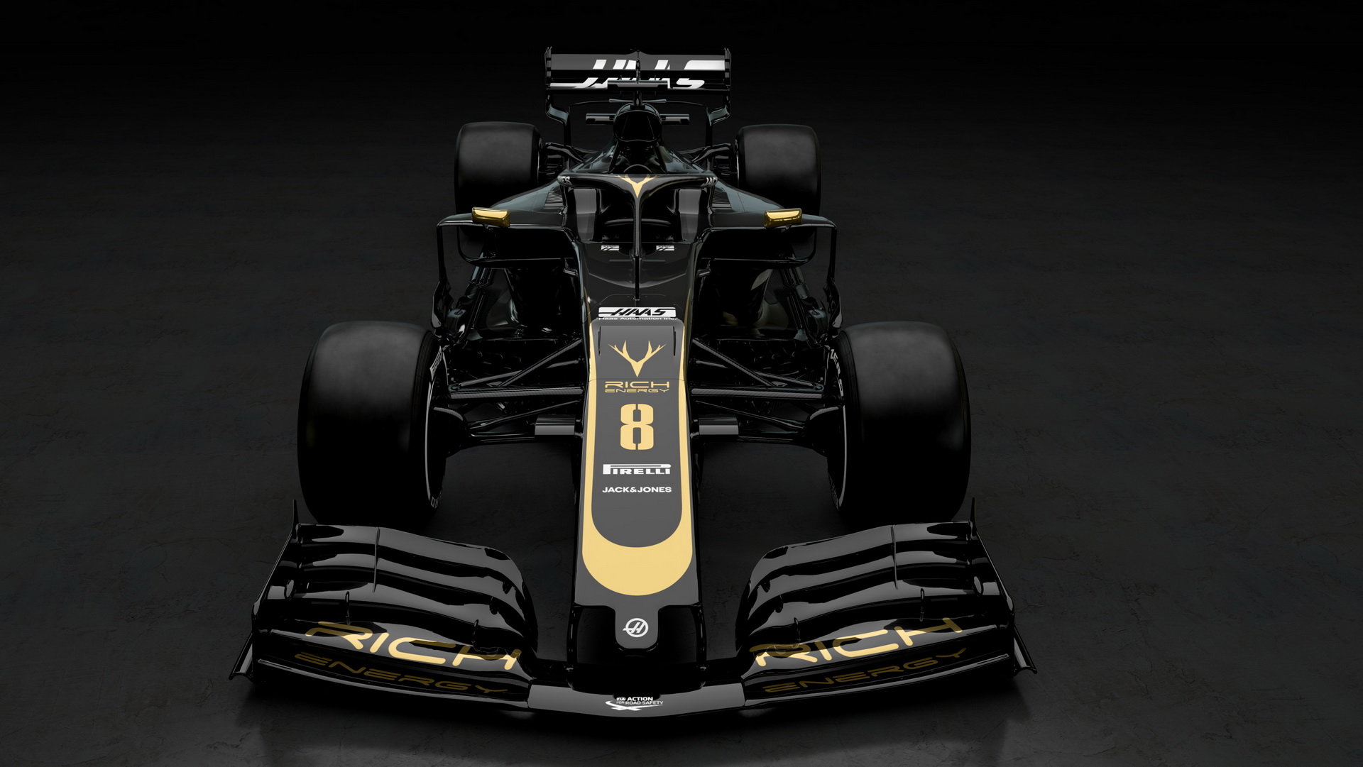 Nový vůz Haas F1 Team VF-19