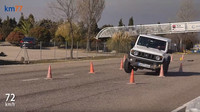 Suzuki Jimny během losího testu (YouTube/km77.com)