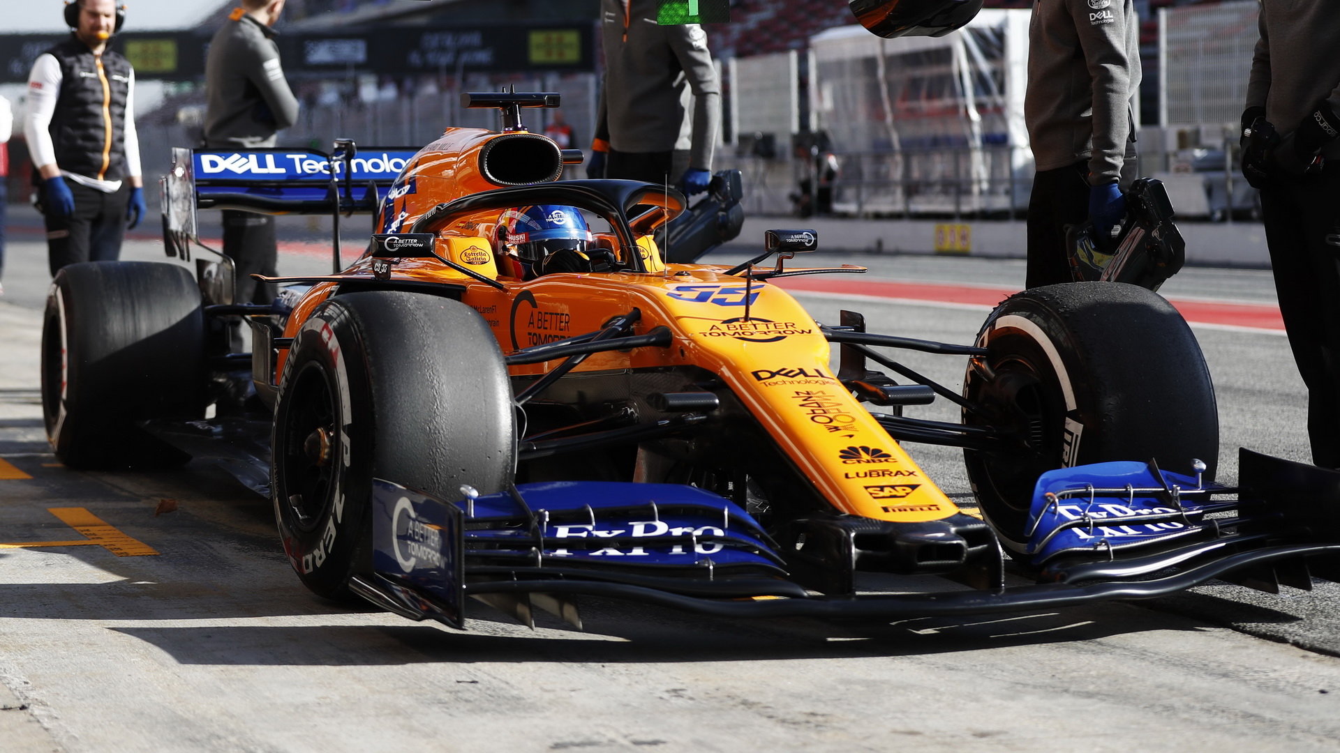 McLaren znovu těsně za Ferrari, dnes díky nováčkovi Norrisovi
