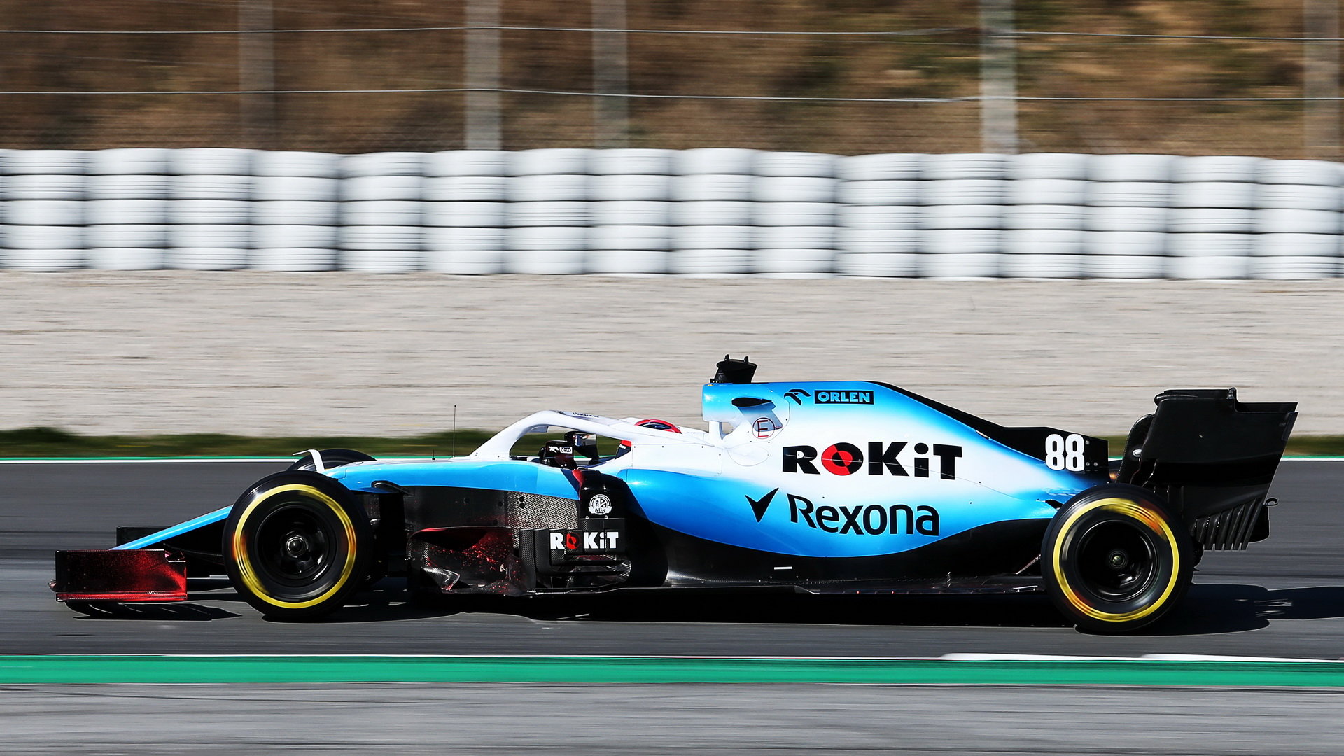 Robert Kubica v rámci druhého dne druhých předsezonních testů v Barceloně