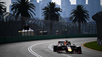 Max Verstappen v kvalifikaci v Melbourne