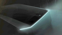 Během představení Tesly Model Y byla zveřejněna první ukázka Tesla Pickupu - upraveno (Twitter/Elon Musk)