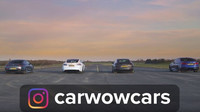 Srovnávací test prémiových ostrých sedanů (YouTube/Carwow)