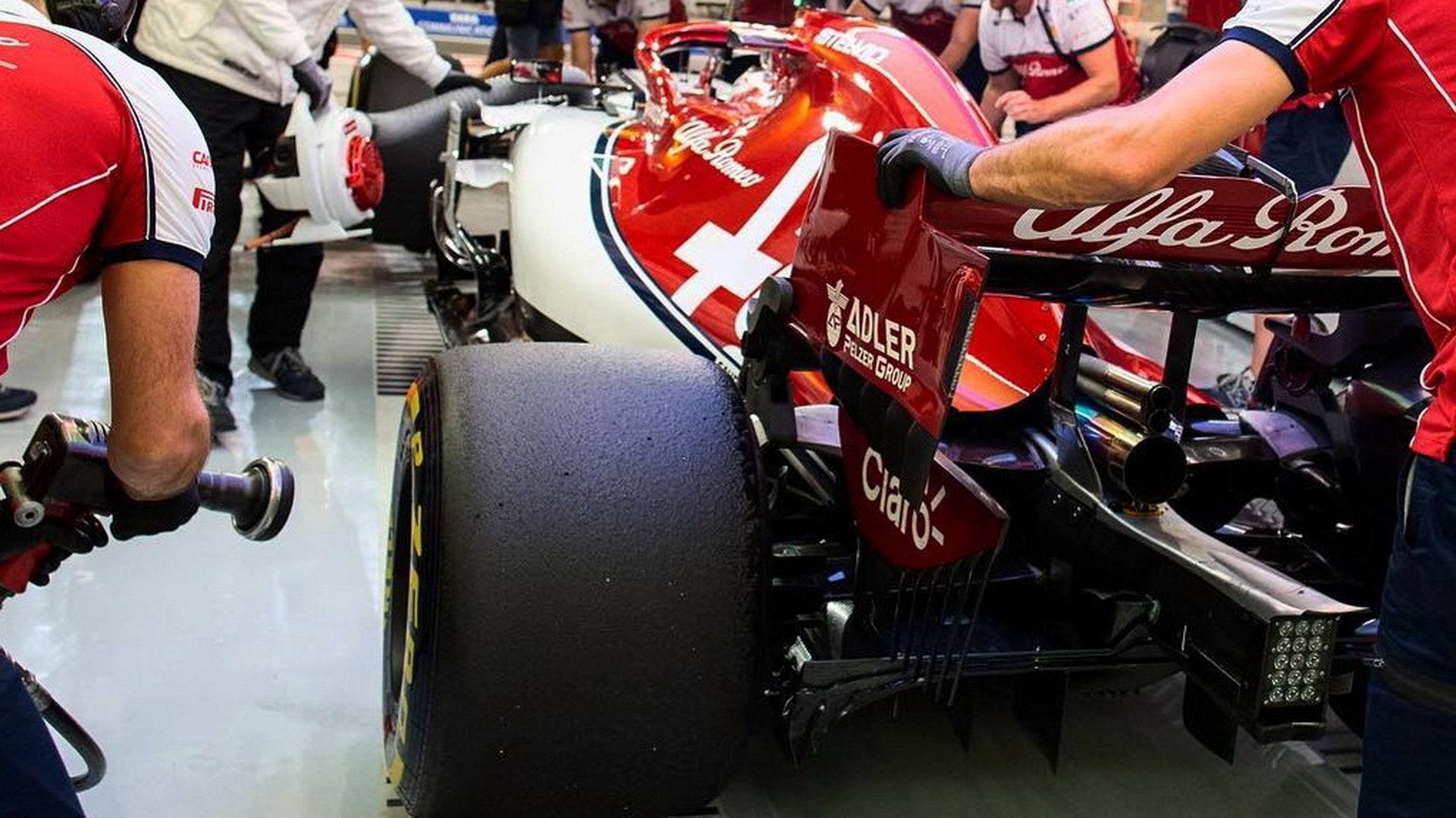 Kimi Räikkönen v trénink v Bahrajnu