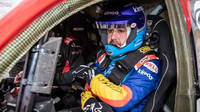 Fernando Alonso při testování s Toyotou Hilux v Jižní Africe