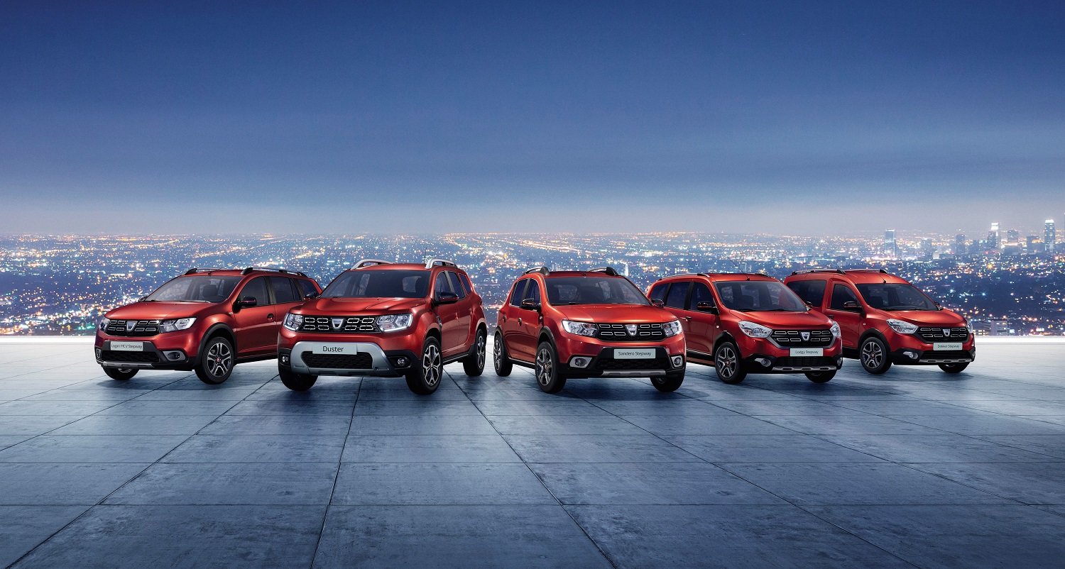 Nabídka modelů Dacia