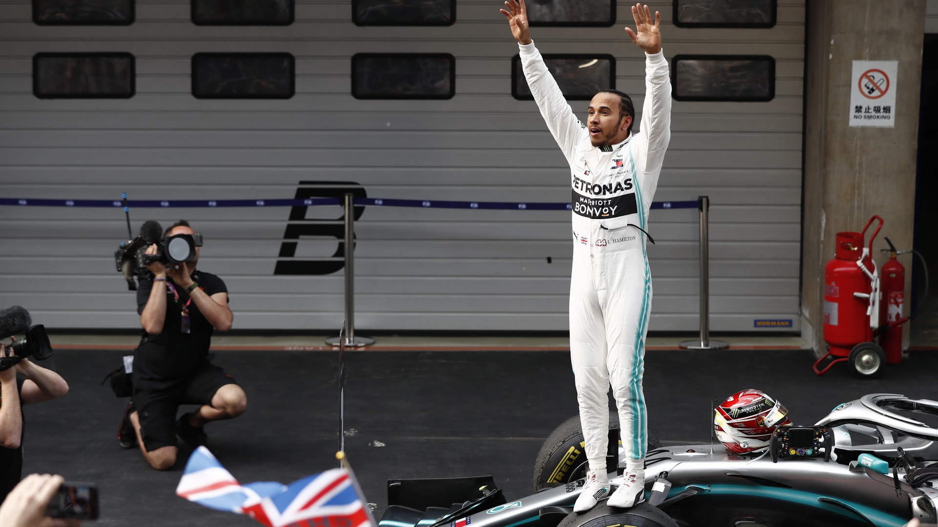 Lewis Hamilton po úspěšném závodě v Číně