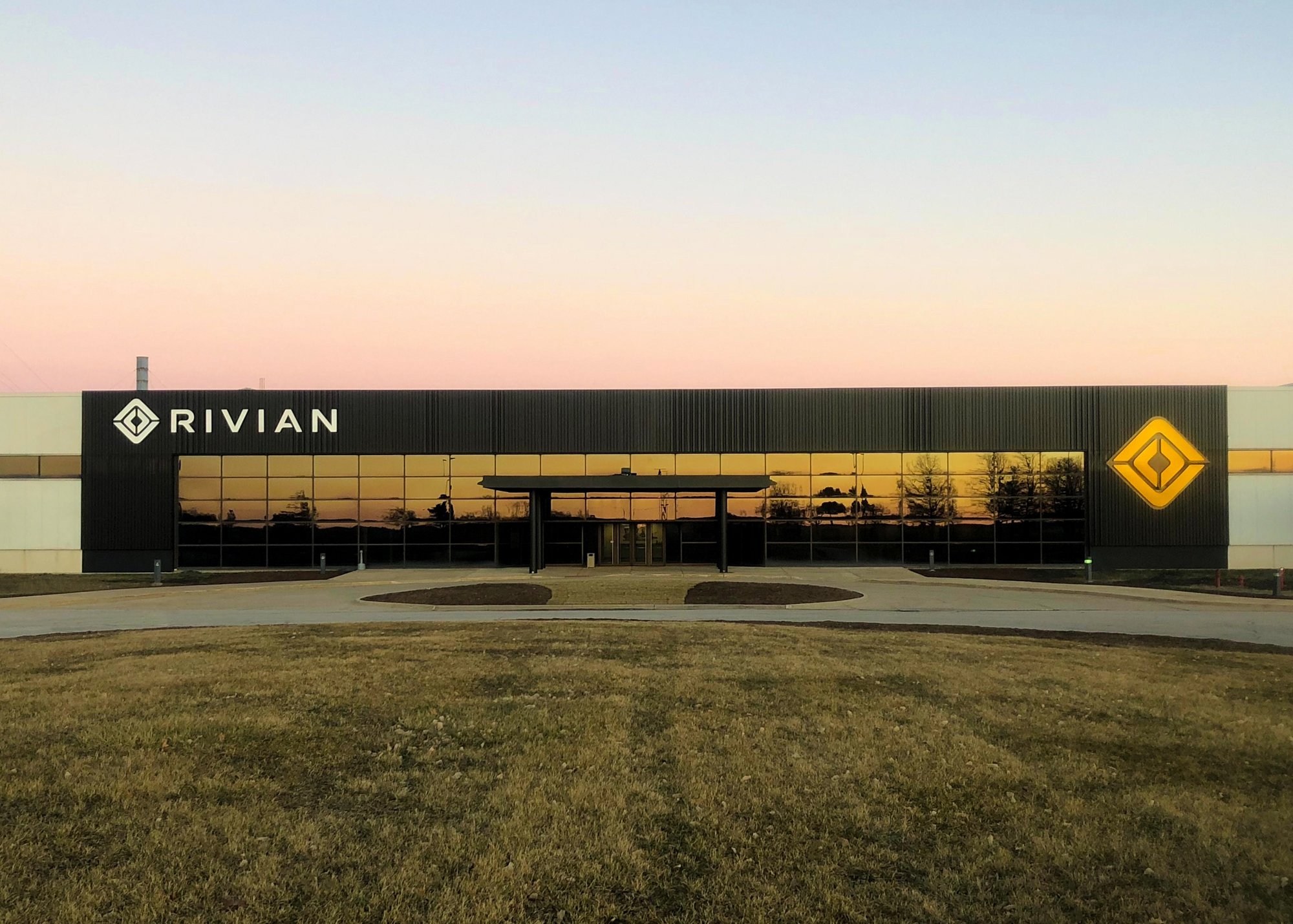 Sídlo automobilky Rivian ve městě Normal (stát Illinois, USA)