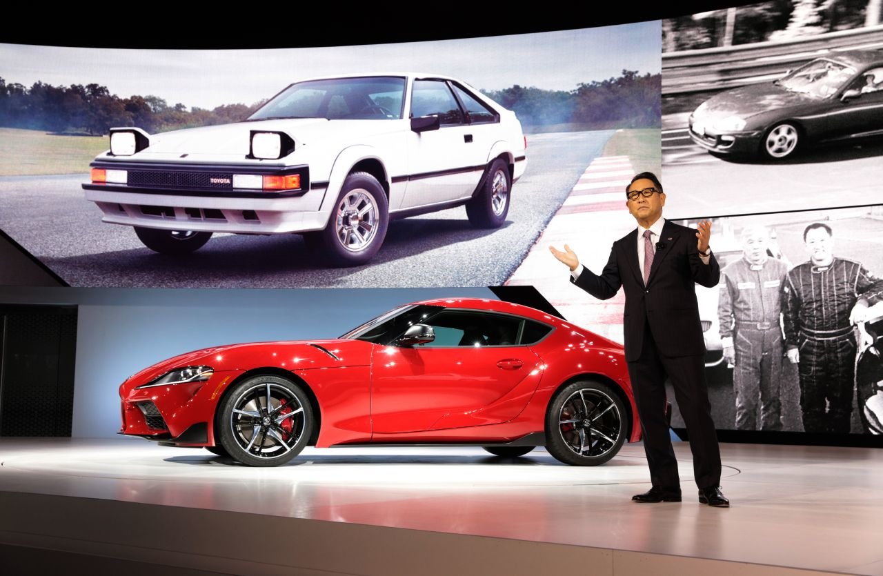 GR Supra patří do řady ikonických sportovních vozidel Toyota.