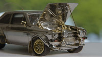 Klenotník vytvořil úchvatnou repliku Fordu Escort 1:25 z materiálů v hodnotě 2.3 milionu korun