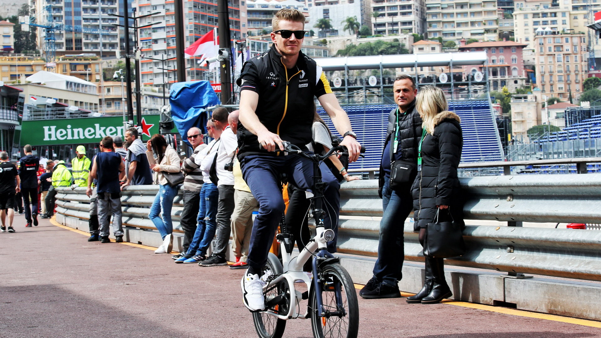 Nico Hülkenberg v Monaku