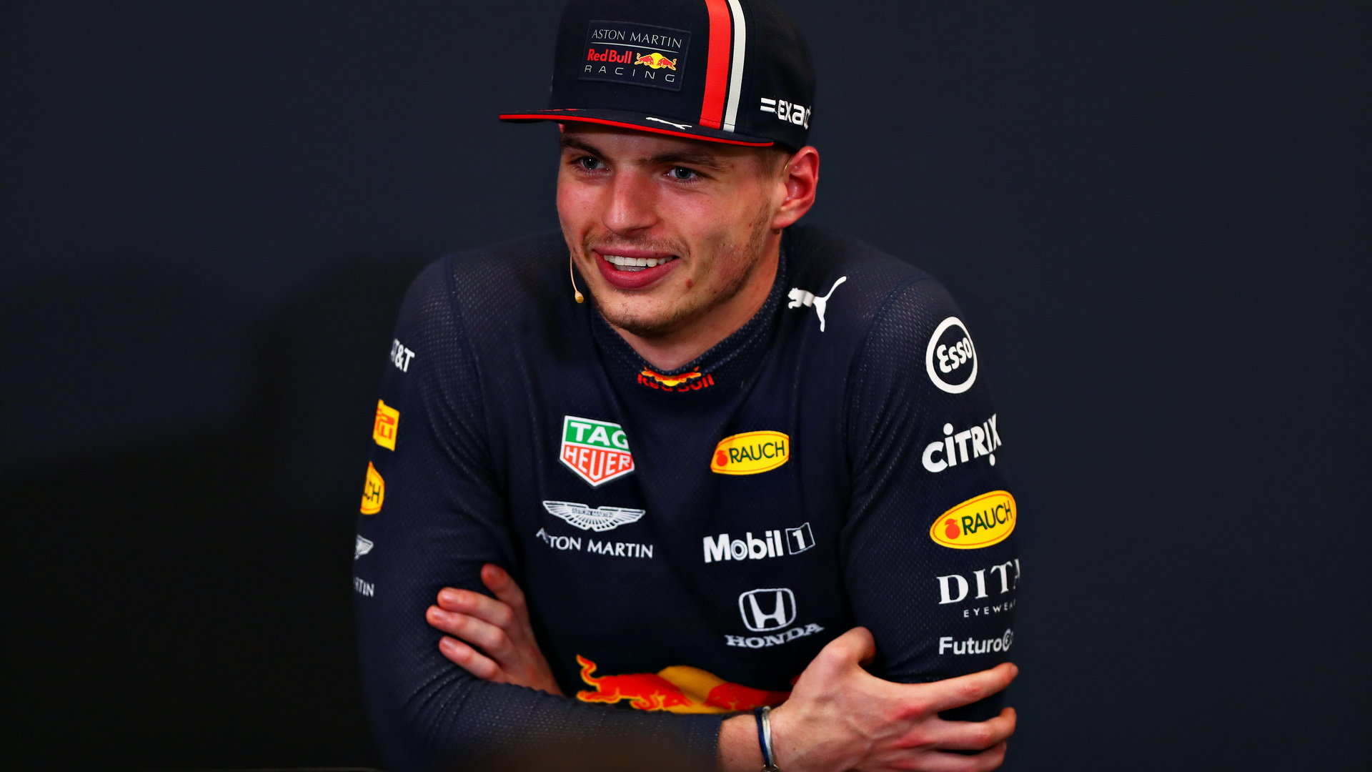Max Verstappen na tiskovce po kvalifikaci v Monaku