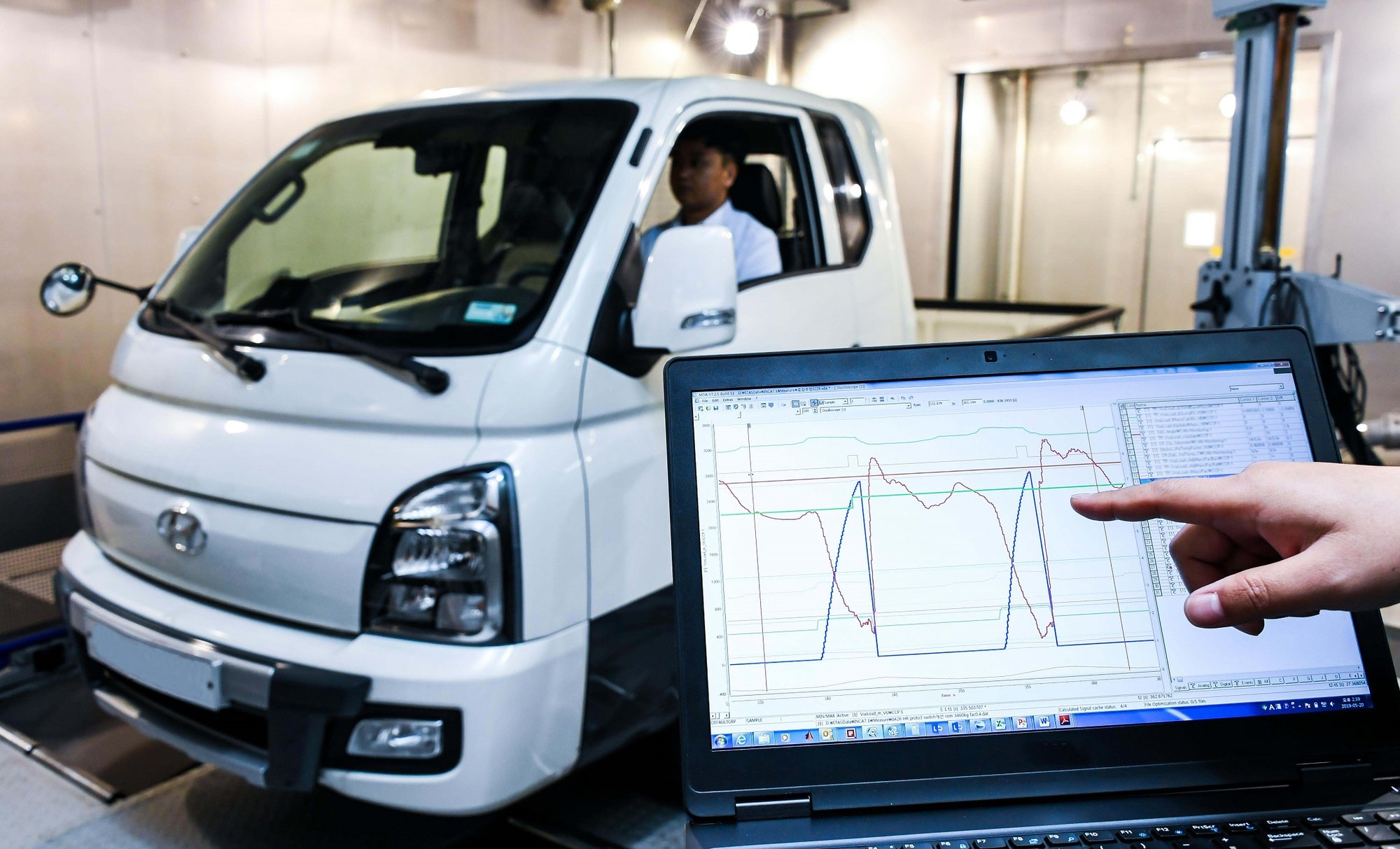 Lehké užitkové elektromobily Hyundai budou přizpůsobovat svoji jízdu aktuální hmotnosti