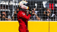 Sebastian Vettel po vyhrané kvalifikaci v Kanadě