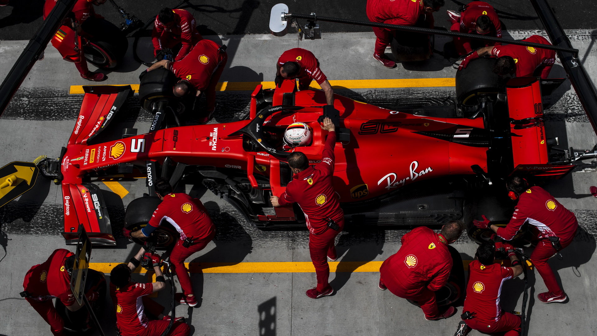 Sebastian Vettel v kvalifikaci v Kanadě