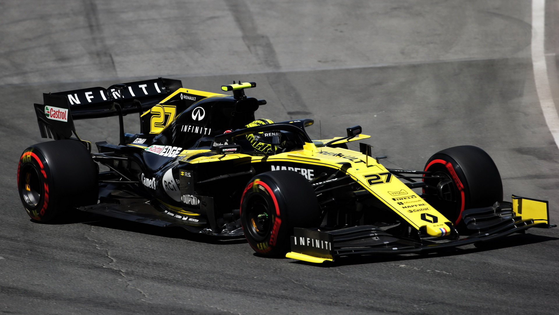 Nico Hülkenberg v kvalifikaci v Kanadě