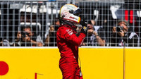 Sebastian Vettel po vítězství v kvalifikaci v Kanadě