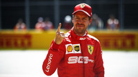 Sebastian Vettel po úspěšné kvalifikaci v Kanadě