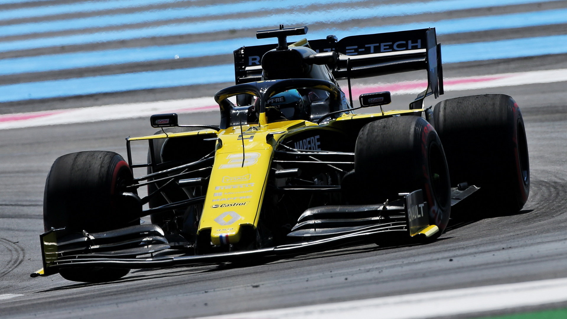 Daniel Ricciardo v tréninku ve Francii