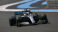 Lewis Hamilton v závodě ve Francii