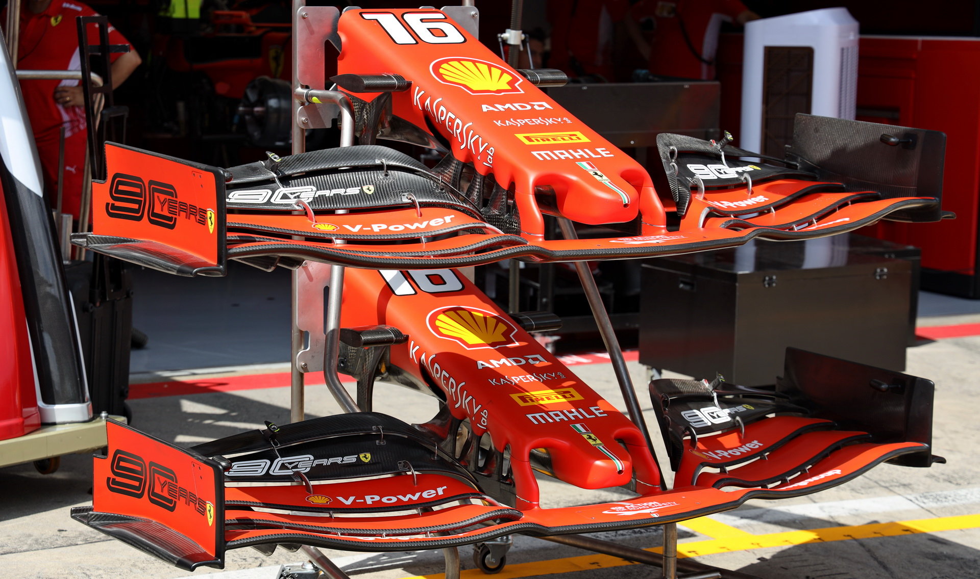 Přední křídlo Ferrari