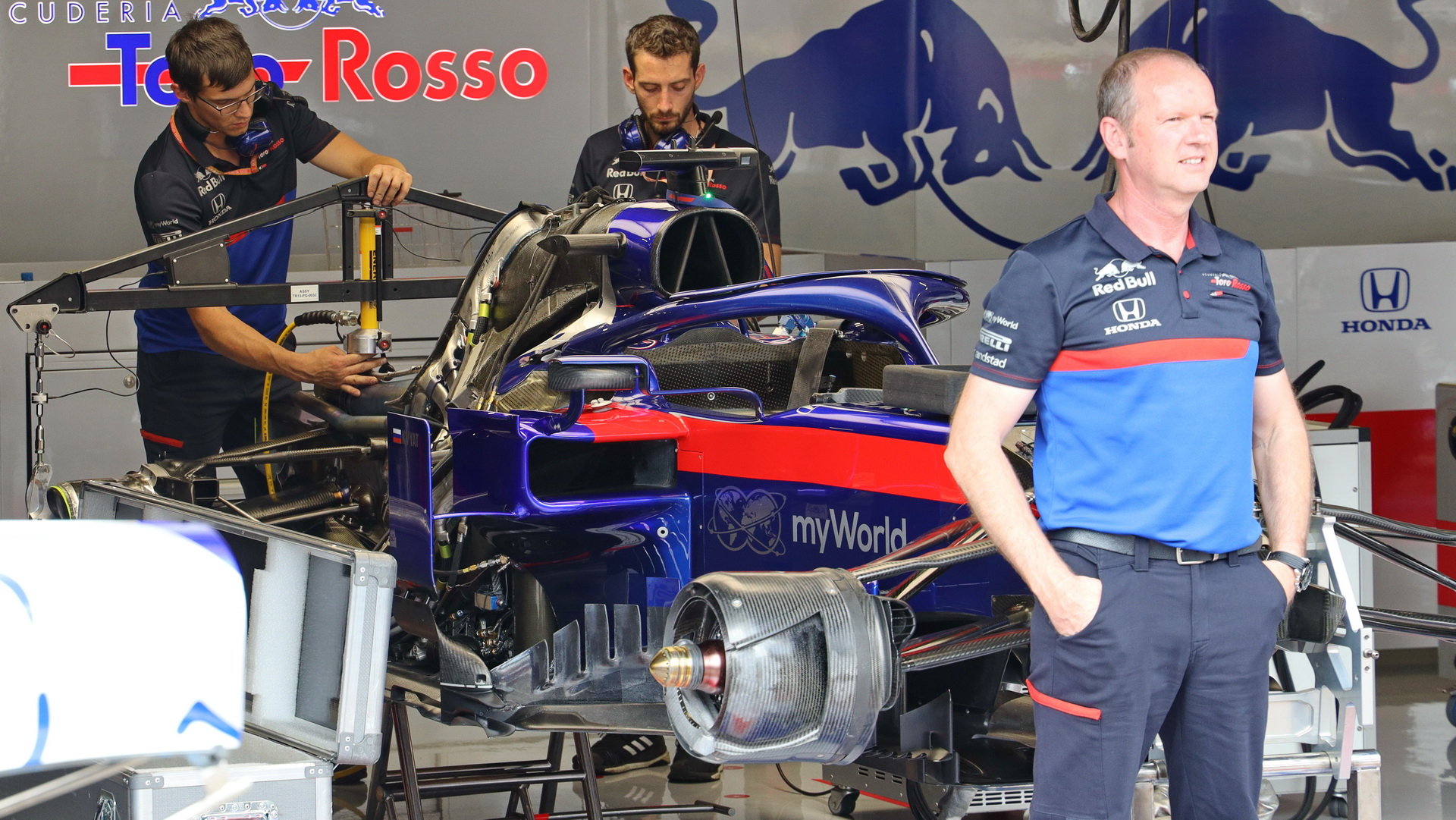Práce u Toro Rosso