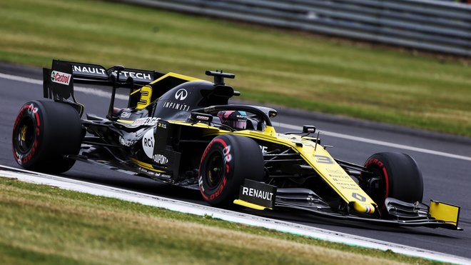 Daniel Ricciardo byl s výkonem svého Renault v Belgii spojený