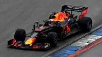 Max Verstappen v závodě v Německu